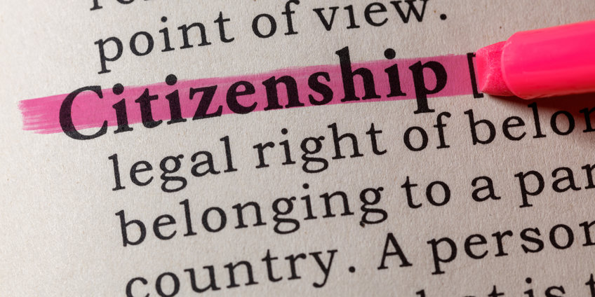 Staatsbürgerschaft im Anti-Terror Staat: Aus den Sicherheitsmaßnahmen in Frankreich und dem Vereinigten Königreich lernen Schriftzug: Definition von Citizenship