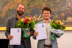 Axel Bohmann and Nicolas Blaue (from left to right)