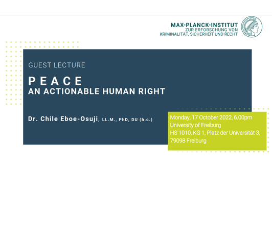 Peace: An Actionable Human Right